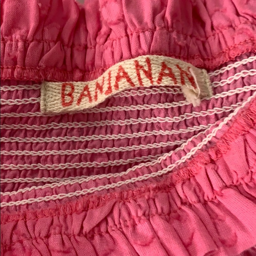 Banjanan Pink off the shoulder top - Picture 3 of 5